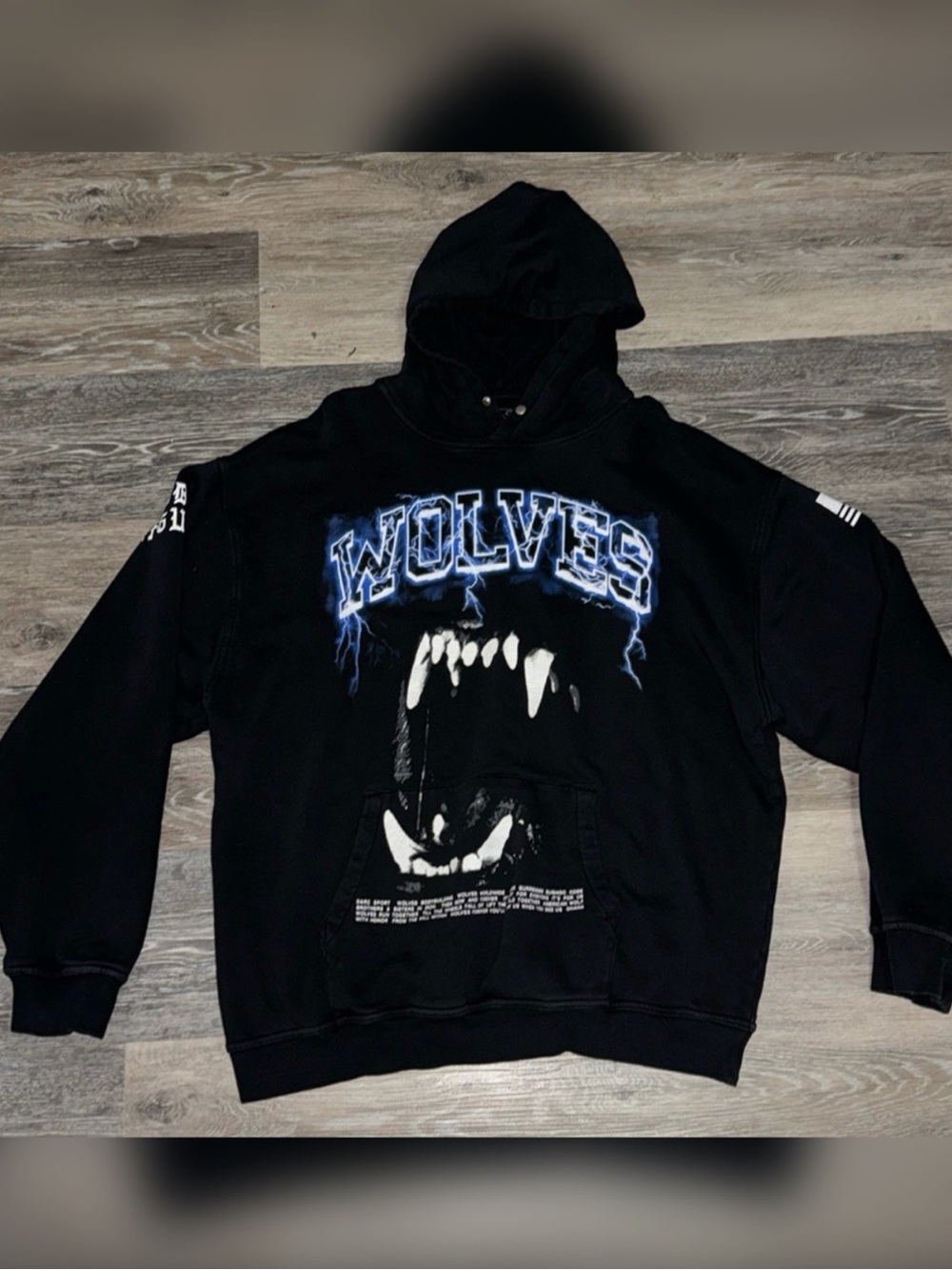 Darc Sport Blood Thunder Vintage Pierce Hoodie - Limited Edition #126/1000 - XXL